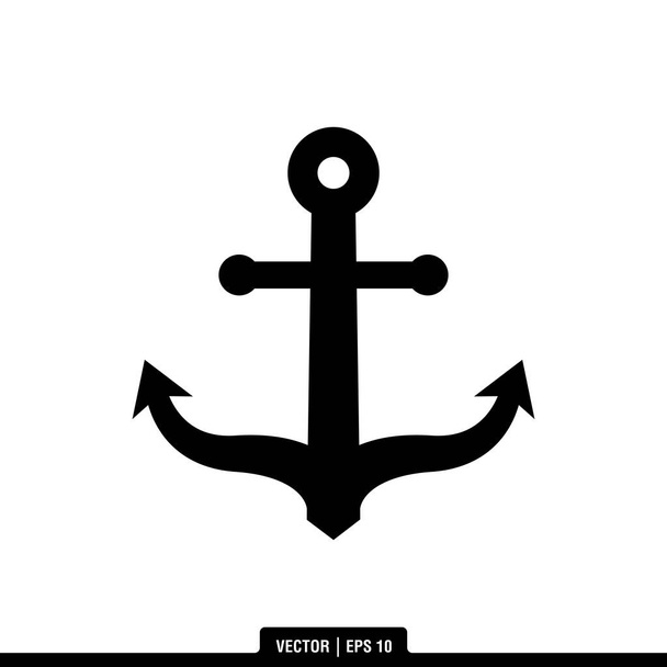 The best Anchor icon vector, illustration logo template in trendy style. Suitable for many purposes. - Vector, Image