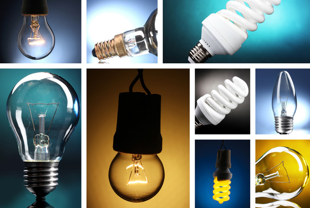 Collage des ampoules
 - Photo, image