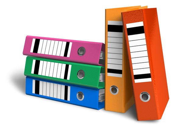 Color folders - Фото, изображение