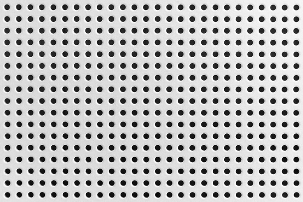 Λευκό πλέγμα μοτίβο οθόνη χάλυβα και απρόσκοπτη φόντο - Φωτογραφία, εικόνα