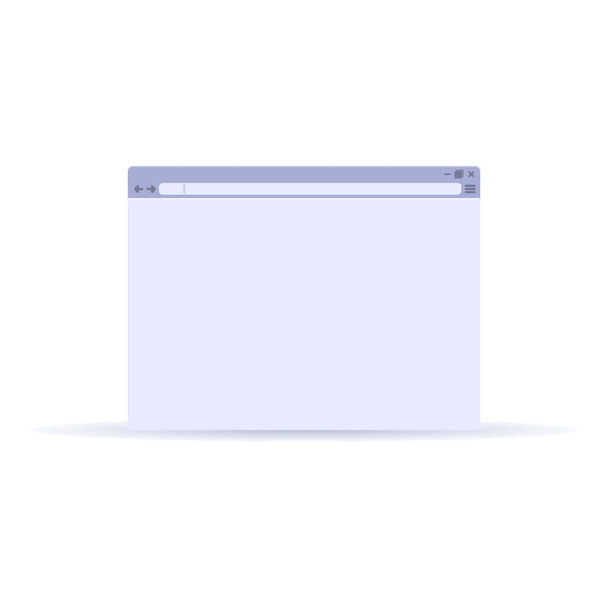 Browser bar icon, cartoon style - Vektor, Bild