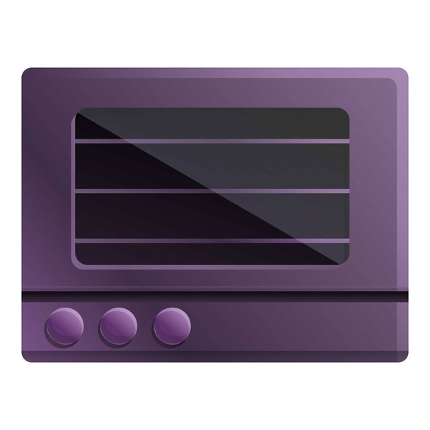 Appliance convection oven icon, cartoon style - Vektör, Görsel