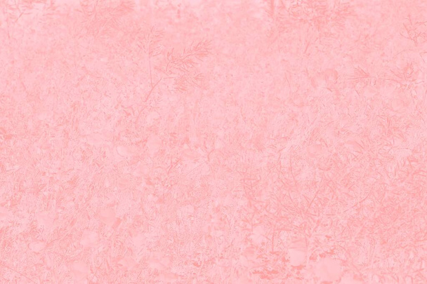 Fond floral patchy, couleur rose pâle. Fond pastel - Photo, image
