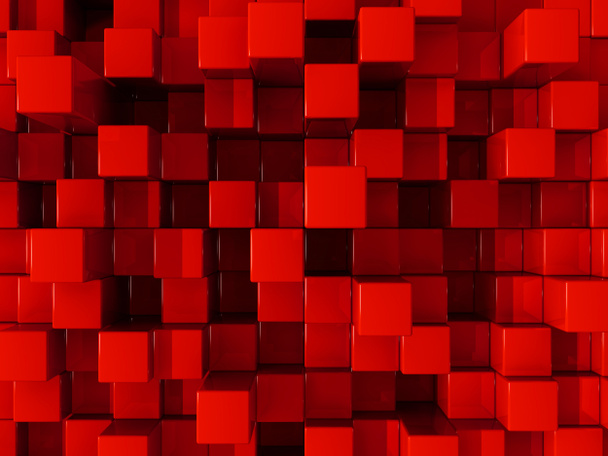 háttér piros blokkok - Fotó, kép