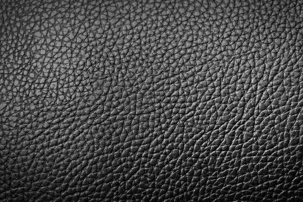Abstract Textura de couro preto fundo - Foto, Imagem