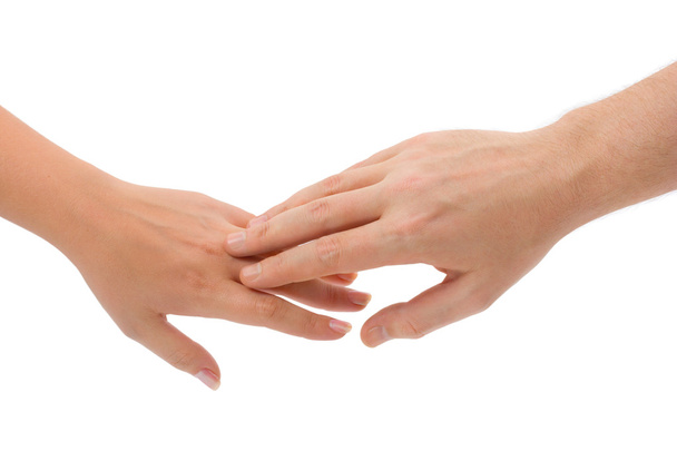erkek ve kadın eller - Fotoğraf, Görsel
