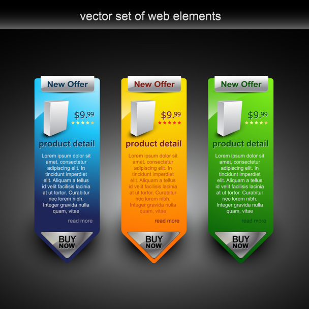Intenet web item - Vector, Image