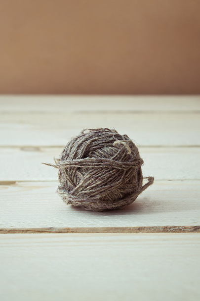 Ball of wool yarn - 写真・画像