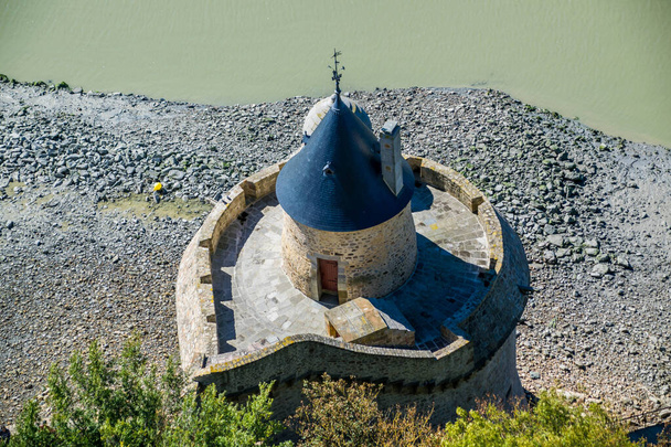 Mont Saint-Michel v Normandii v severní Francii. - Fotografie, Obrázek