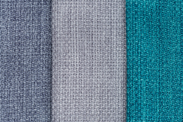 Blue fabric texture - Fotó, kép