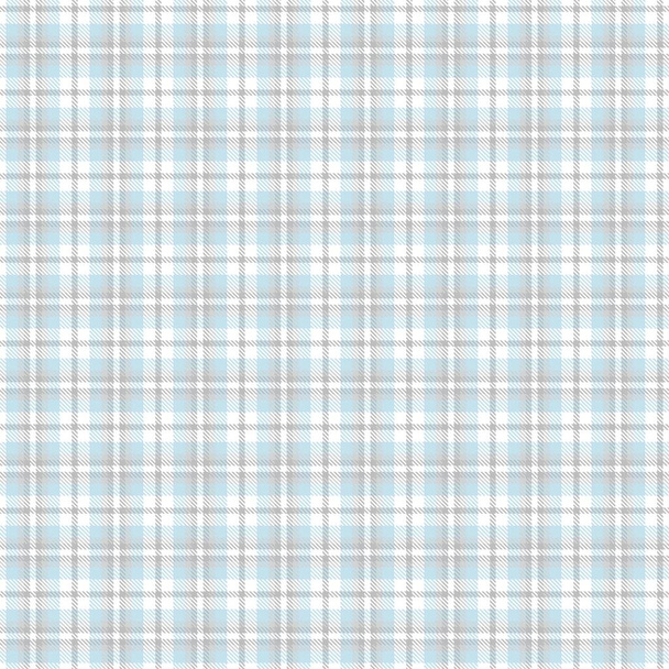 Patrón sin costura texturizado a cuadros Sky Blue Glen adecuado para textiles y gráficos de moda
 - Vector, imagen