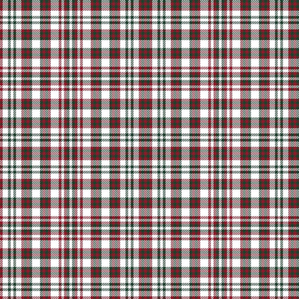 Christmas Glen Plaid textured seamless pattern suitable for fashion textiles and graphics - Vector, Image
