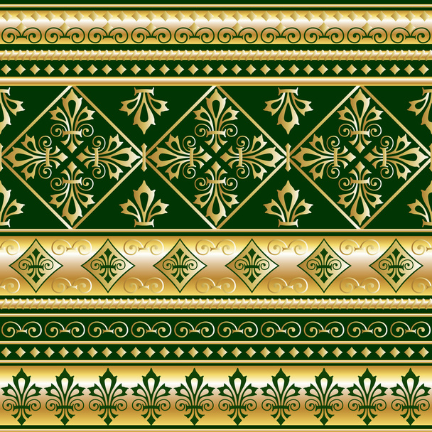 Gold royal ornament - Vector, Image