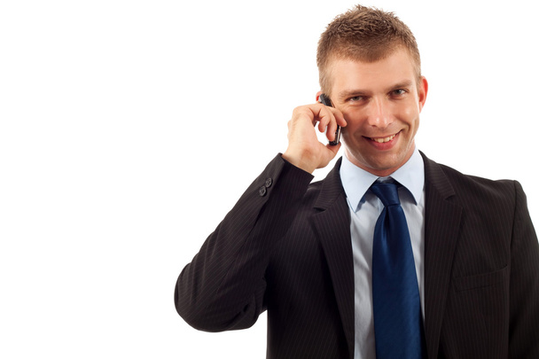 Business man making a phone call - Φωτογραφία, εικόνα