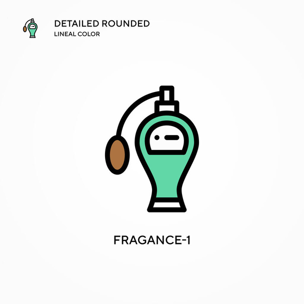 Fragance-1 vector icon. Modern vector illustration concepts. Easy to edit and customize. - Vector, Image