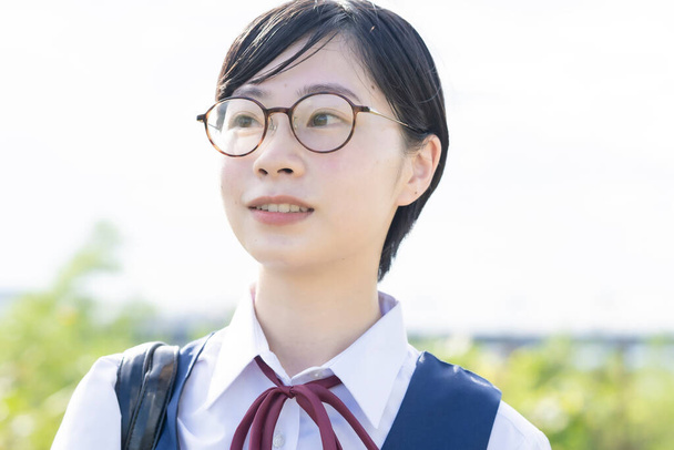 High asia. Moecco Ayaka. "Sena Yuka". Japanese woman Glasses.