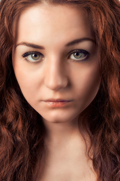 Young woman with red hair - Fotografie, Obrázek