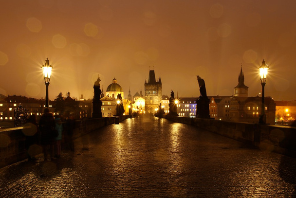 Rainy Prague - Foto, afbeelding