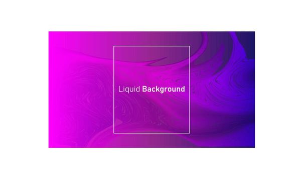 Purple liquid background. Fluid texture concept. Eps 10 vector - Vector, Image