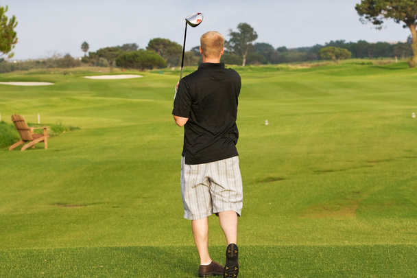 Golfista de golf
 - Foto, Imagen