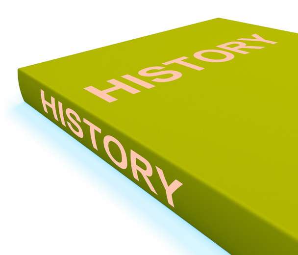 książki historia pokazuje książek o przeszłości - Zdjęcie, obraz