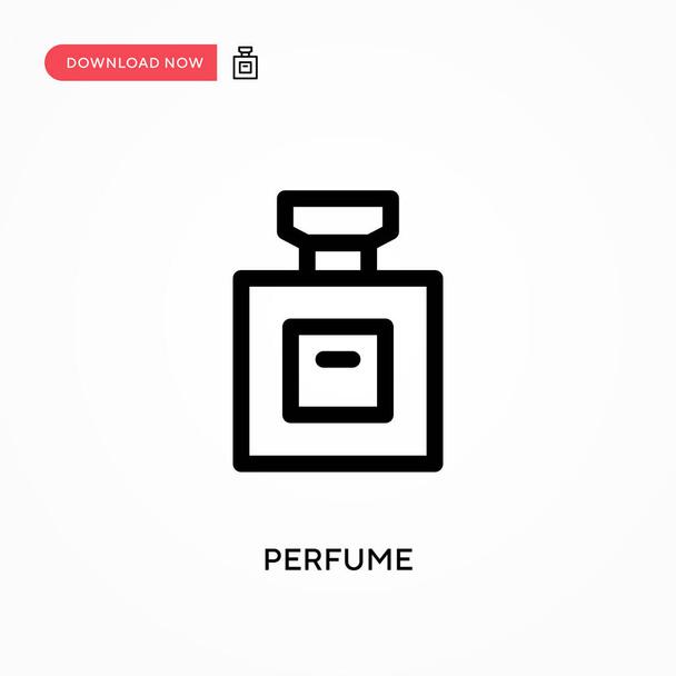 Parfüm Einfaches Vektor-Symbol. Moderne, einfache flache Vektordarstellung für Website oder mobile App - Vektor, Bild