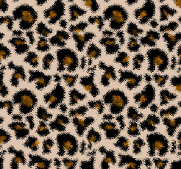 Diseño de patrón de leopardo, fondo de ilustración - Foto, imagen