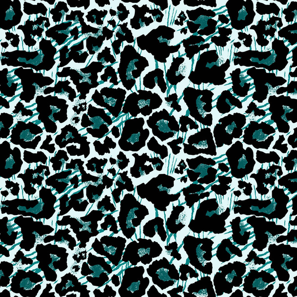 Design de padrão de leopardo, fundo de ilustração - Foto, Imagem