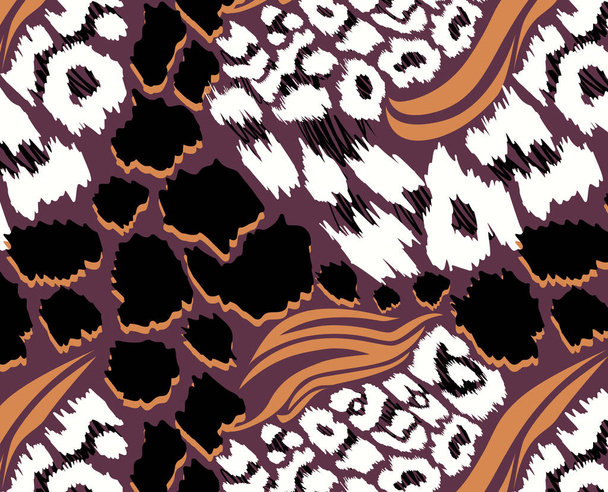 Leopard, ζέβρα και καμηλοπάρδαλη σχέδιο μοτίβο, εικονογράφηση φόντο, κλίση λεοπάρδαλη, ζέβρα και καμηλοπάρδαλη σχέδιο - Φωτογραφία, εικόνα