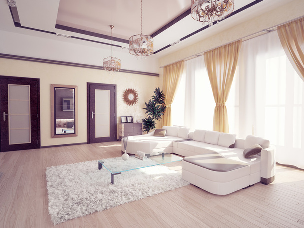 modern living room - Фото, зображення
