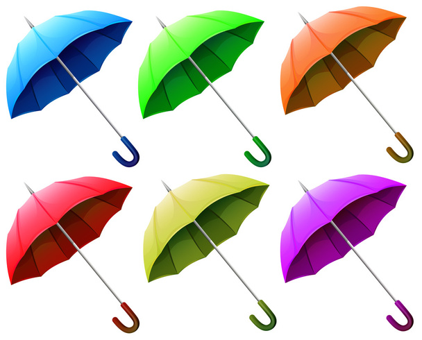 Группа зонтиков
 - Вектор,изображение