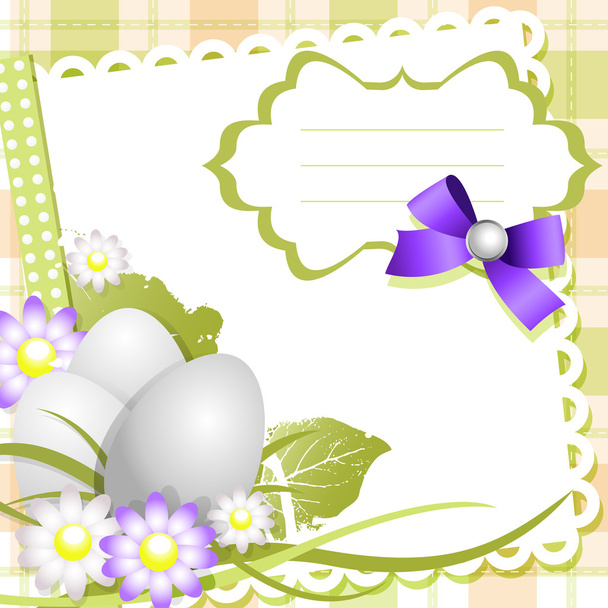 Easter day card or background - Vector, Image