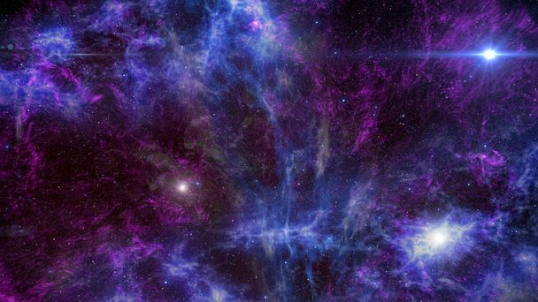 銀河や星雲のイラストの背景 - 写真・画像