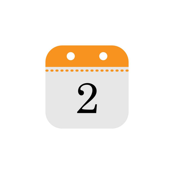 Πρότυπο σχεδιασμού εικονιδίων ημερομηνίας ημερολογίου - Διάνυσμα, εικόνα