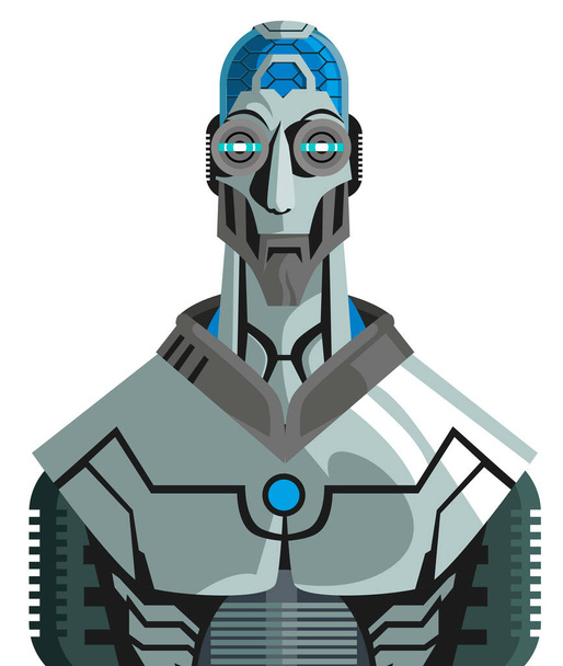サイボットロボット人工人 - ベクター画像