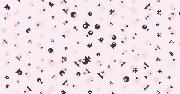 abstract colorful pattern, art background illustration - ベクター画像