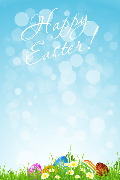 Easter Holiday Background - Vector, Image