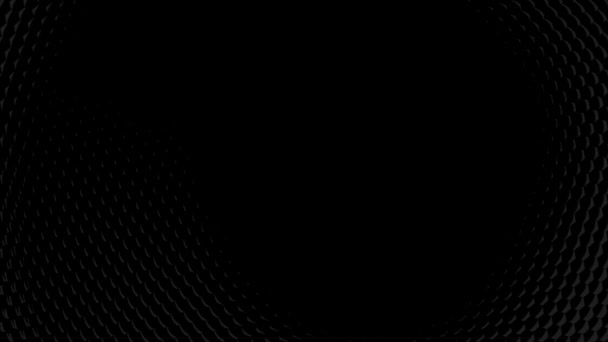 Abstract minimalist black motion background with copy space. - Footage, Video