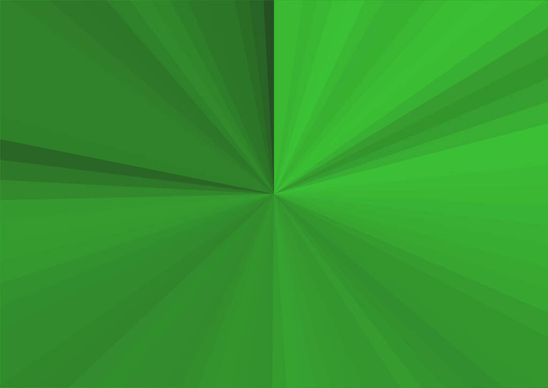 Abstrakti moderni vihreä tausta raidat ulottuu keskustasta - Valokuva, kuva