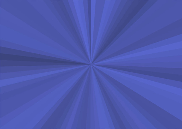 Astratto sfondo blu moderno con strisce che si estendono dal centro - Foto, immagini