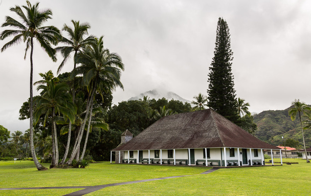 waioli huiia misszió hall-ban hanalei kauai - Fotó, kép