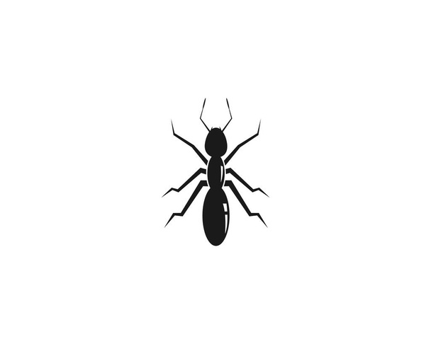 Дизайн векторной иллюстрации логотипа муравья - Вектор,изображение