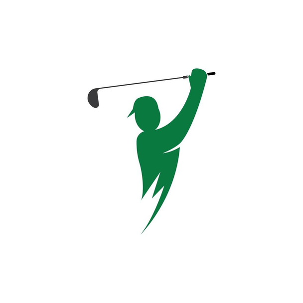 Golf Logo malli vektori kuva kuvake suunnittelu - Vektori, kuva