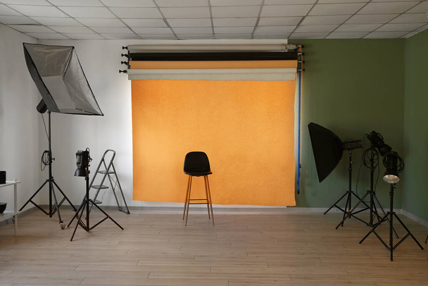 Interior of modern photo studio - Photo, Image
