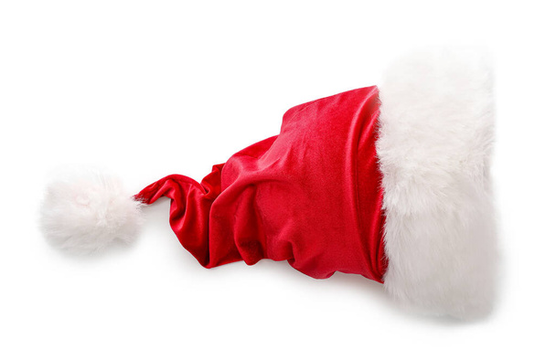 Nikolausmütze isoliert auf weiß - Foto, Bild
