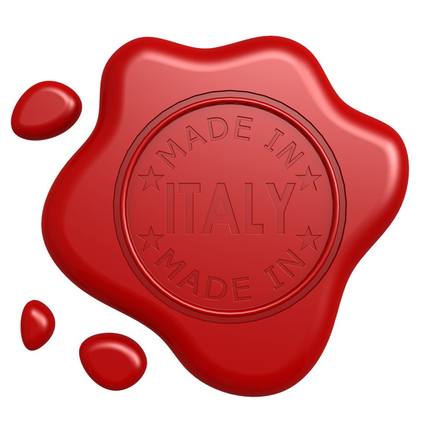 Made in Italy seal - Photo, Image