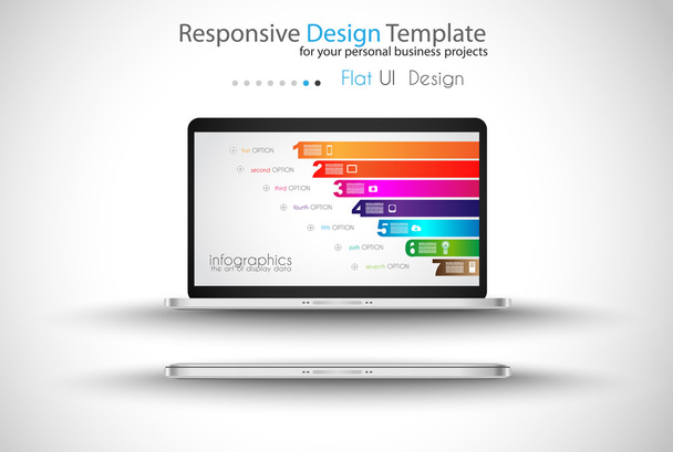Devices mockups for your business projects. - Vector, Image