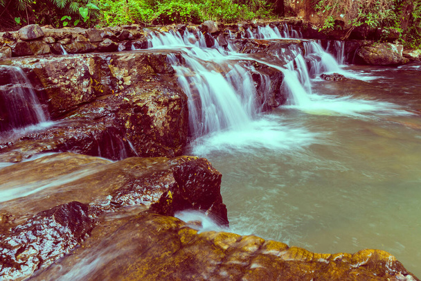 beautiful waterfall water moving - Photo, Image