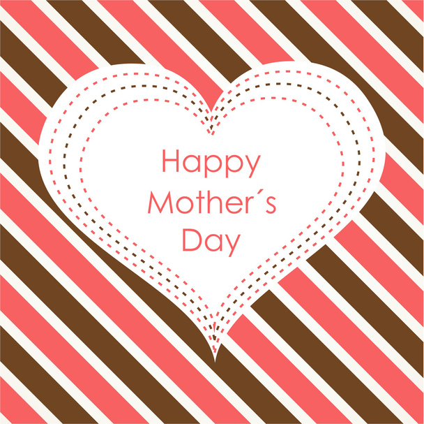 Happy Mother's Day - Vector, afbeelding