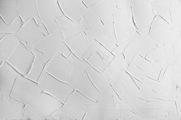 Textura de yeso de estuco de pared blanca, fondo con ángulos rectos
 - Foto, Imagen